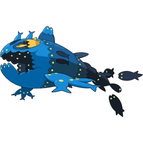 물 타입 포켓몬 약어리 이로치의 이미지