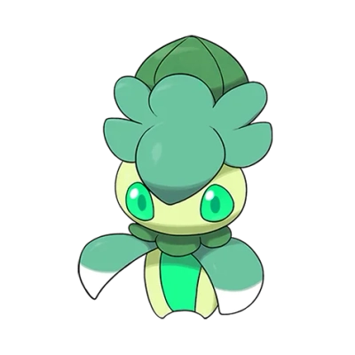 풀 타입 포켓몬 짜랑랑 이로치의 이미지