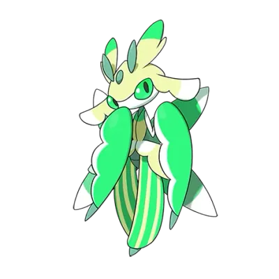 풀 타입 포켓몬 라란티스 이로치의 이미지