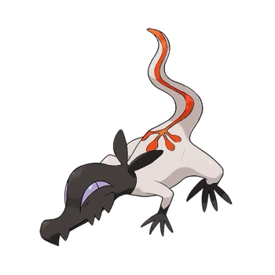 독/불꽃 타입 포켓몬 야도뇽 이로치의 이미지