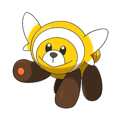 노말/격투 타입 포켓몬 포곰곰 이로치의 이미지