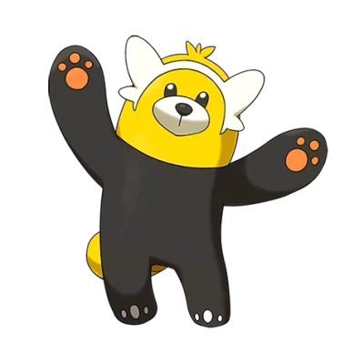 노말/격투 타입 포켓몬 이븐곰 이로치의 이미지