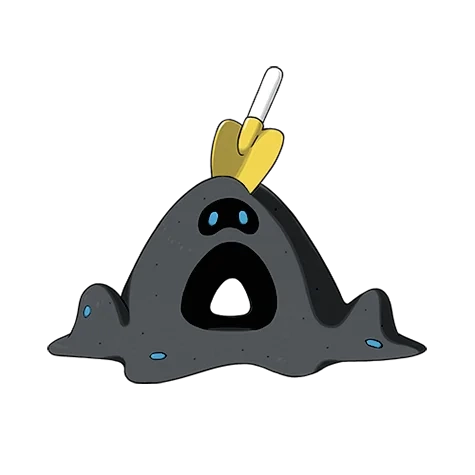 고스트/땅 타입 포켓몬 모래꿍 이로치의 이미지