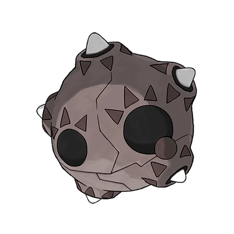 바위/비행 타입 포켓몬 메테노 이로치의 이미지