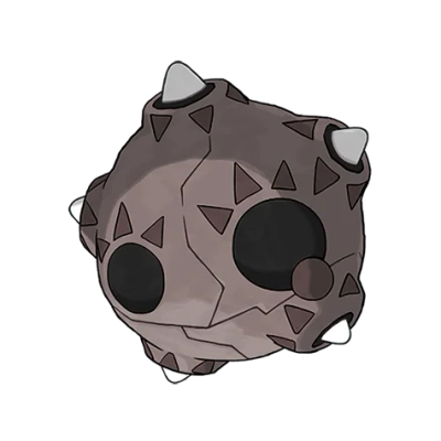 바위/비행 타입 포켓몬 메테노 이로치의 이미지