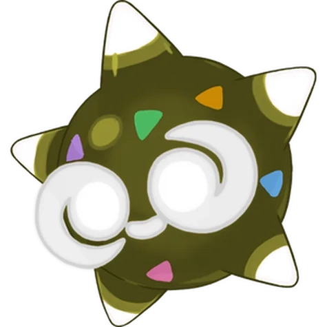 바위/비행 타입 포켓몬 메테노 이로치의 이미지