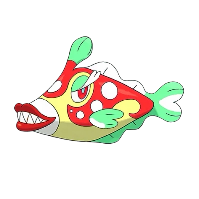 물/에스퍼 타입 포켓몬 치갈기 이로치의 이미지