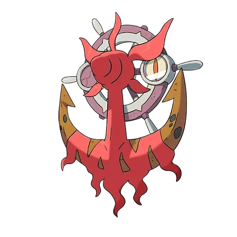 고스트/풀 타입 포켓몬 타타륜 이로치의 이미지