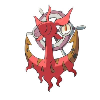 고스트/풀 타입 포켓몬 타타륜 이로치의 이미지