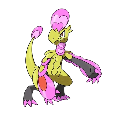 드래곤/격투 타입 포켓몬 짜랑고우 이로치의 이미지