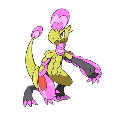 드래곤/격투 타입 포켓몬 짜랑고우 이로치의 이미지