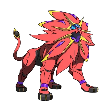 에스퍼/강철 타입 포켓몬 솔가레오 이로치의 이미지