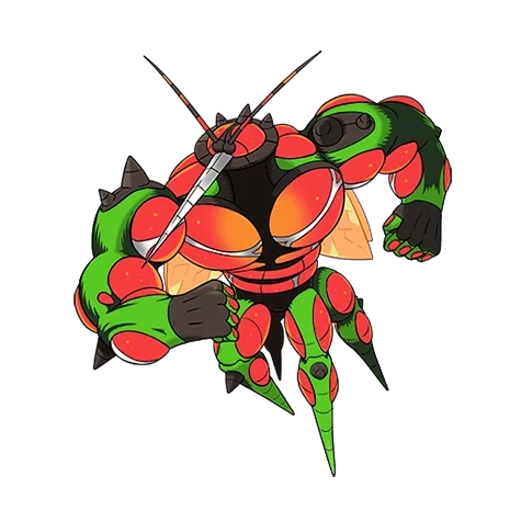 벌레/격투 타입 포켓몬 매시붕 이로치의 이미지