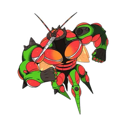 벌레/격투 타입 포켓몬 매시붕 이로치의 이미지