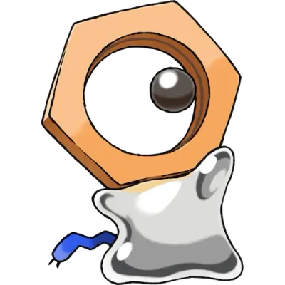 강철 타입 포켓몬 멜탄 이로치의 이미지