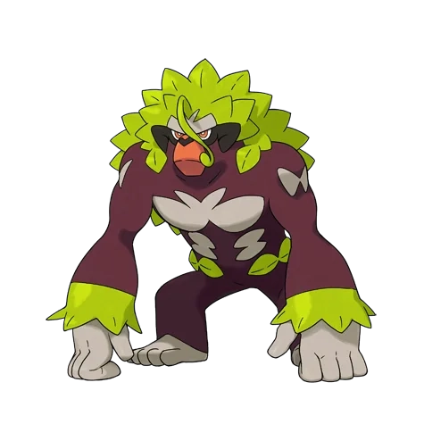 풀 타입 포켓몬 고릴타 이로치의 이미지