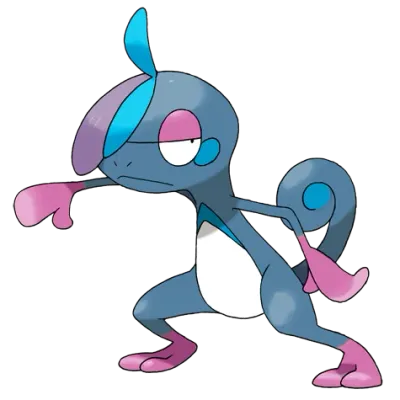 물 타입 포켓몬 누겔레온 이로치의 이미지