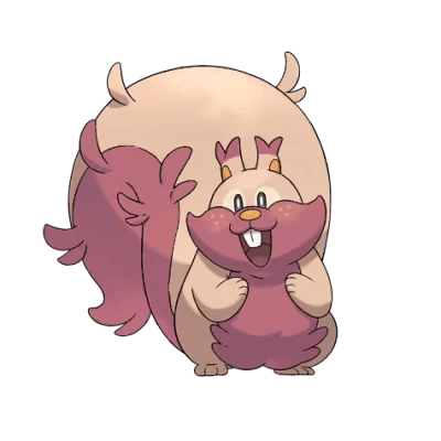 노말 타입 포켓몬 요씽리스 이로치의 이미지