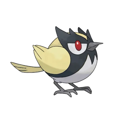 비행 타입 포켓몬 파라꼬 이로치의 이미지