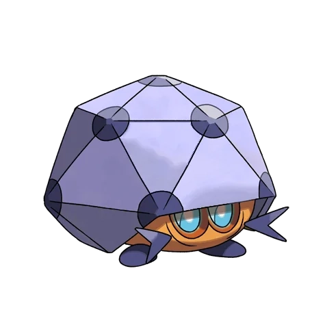 벌레/에스퍼 타입 포켓몬 레돔벌레 이로치의 이미지