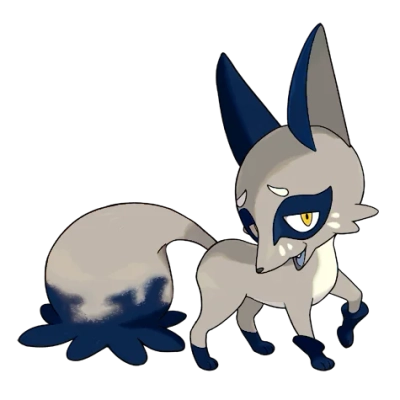 악 타입 포켓몬 훔처우 이로치의 이미지