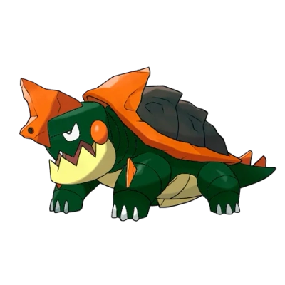 물/바위 타입 포켓몬 갈가부기 이로치의 이미지