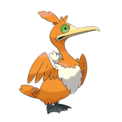 비행/물 타입 포켓몬 윽우지 이로치의 이미지