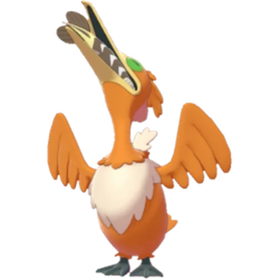 비행/물 타입 포켓몬 윽우지 이로치의 이미지