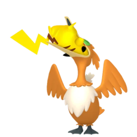 비행/물 타입 포켓몬 윽우지 이로치의 이미지