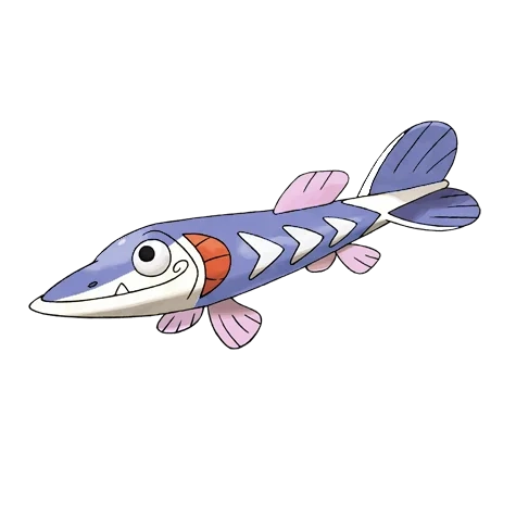 물 타입 포켓몬 찌로꼬치 이로치의 이미지