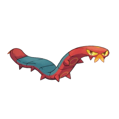 불꽃/벌레 타입 포켓몬 태우지네 이로치의 이미지
