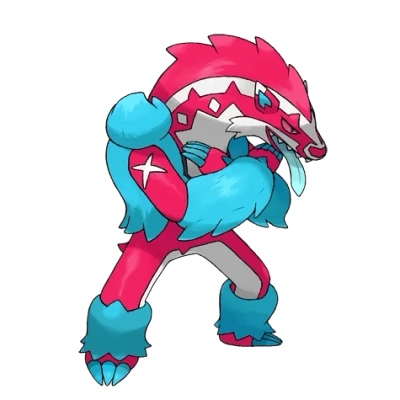 악/노말 타입 포켓몬 가로막구리 이로치의 이미지