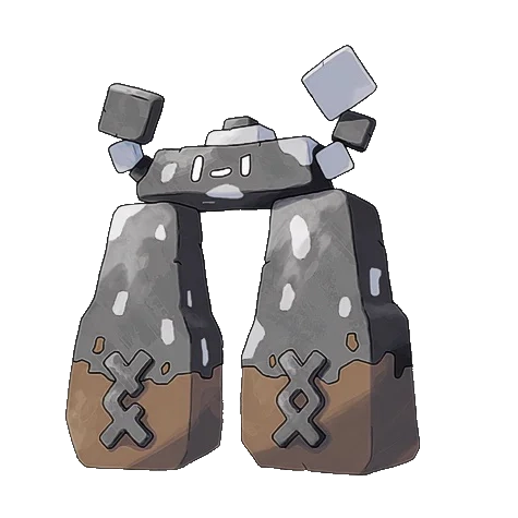 바위 타입 포켓몬 돌헨진 이로치의 이미지