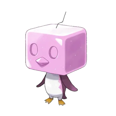 얼음 타입 포켓몬 빙큐보 이로치의 이미지