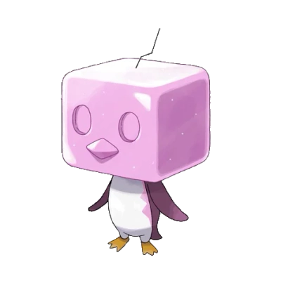 얼음 타입 포켓몬 빙큐보 이로치의 이미지