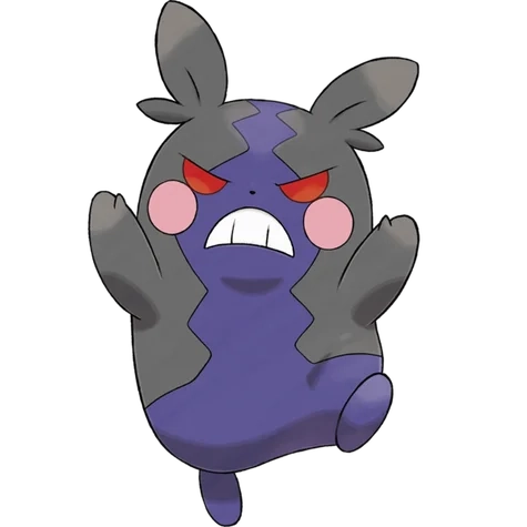 전기/악 타입 포켓몬 모르페코 이로치의 이미지