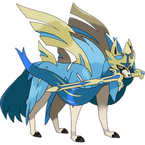 페어리 타입 포켓몬 자시안 이로치의 이미지