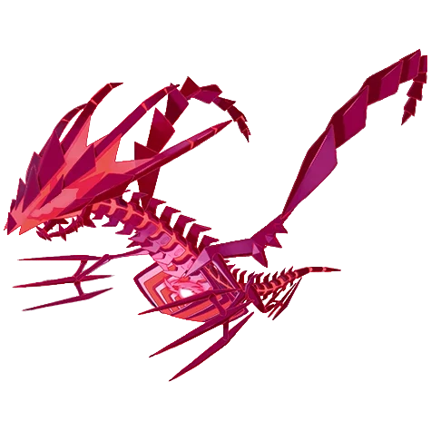 독/드래곤 타입 포켓몬 무한다이노 이로치의 이미지