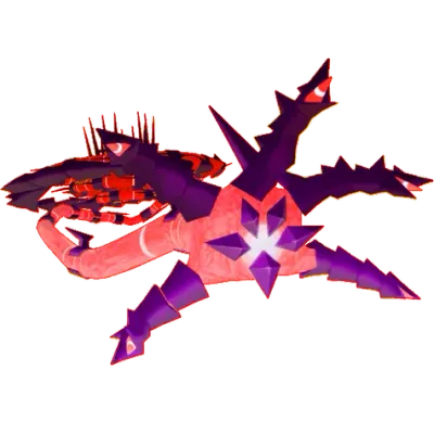 독/드래곤 타입 포켓몬 무한다이노 이로치의 이미지