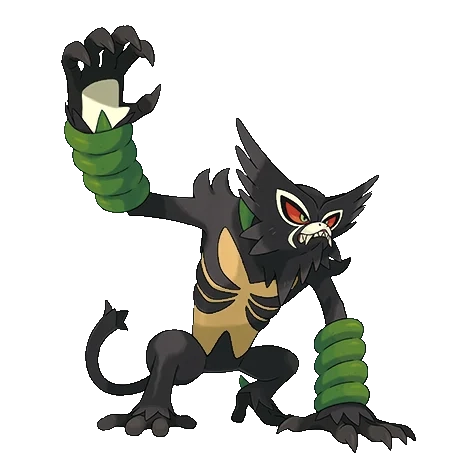 악/풀 타입 포켓몬 자루도 이로치의 이미지