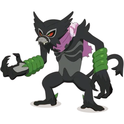 악/풀 타입 포켓몬 자루도 이로치의 이미지