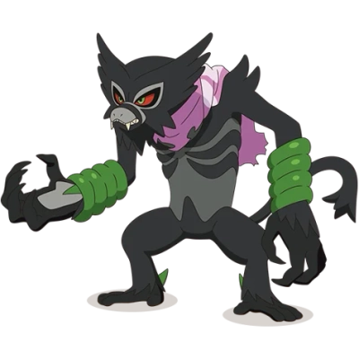 악/풀 타입 포켓몬 자루도 이로치의 이미지