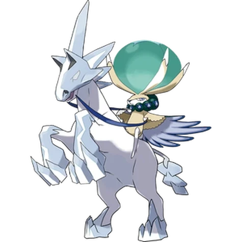 에스퍼/풀 타입 포켓몬 버드렉스 이로치의 이미지