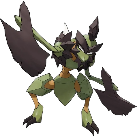 벌레/바위 타입 포켓몬 사마자르 이로치의 이미지