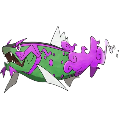 물/고스트 타입 포켓몬 대쓰여너 이로치의 이미지