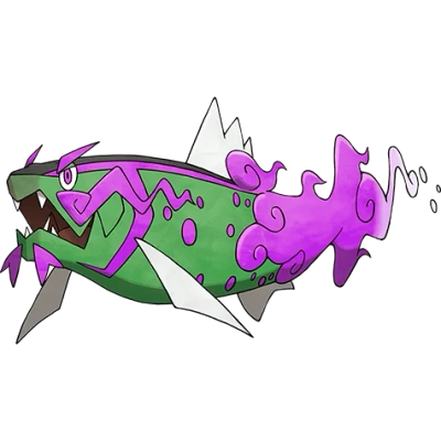 물/고스트 타입 포켓몬 대쓰여너 이로치의 이미지