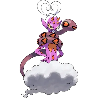 페어리/비행 타입 포켓몬 러브로스 이로치의 이미지