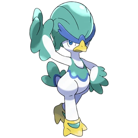 물 타입 포켓몬 아꾸왁 이로치의 이미지