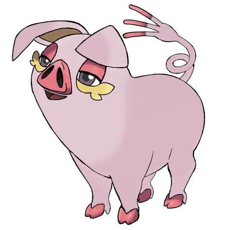 노말 타입 포켓몬 퍼퓨돈 이로치의 이미지