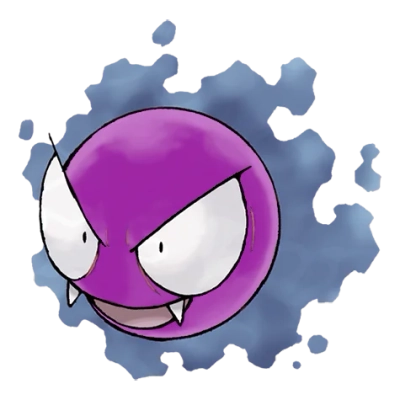 고스트/독 타입 포켓몬 고오스 이로치의 이미지